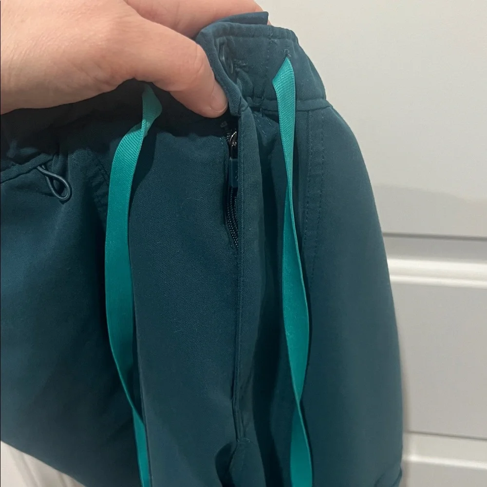 Figs Men's Dark Teal Joggers with Teal Drawstring